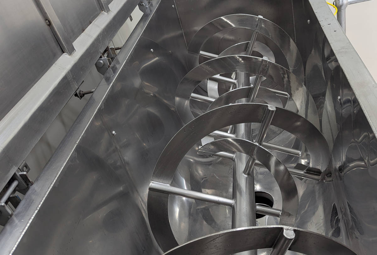 Powder Mixing Machine ribbon blender from another angle